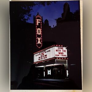⭐️Vintage Photo Fox Theater Atlanta Gone With The Wind Collectible Keepsake